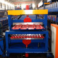 2017 Carton Fair Hebei Xinnuo Double Layer Steel Tile Roofing Sheeting Making Machine For Sale